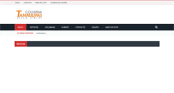 Desktop Screenshot of columnatamaulipas.com